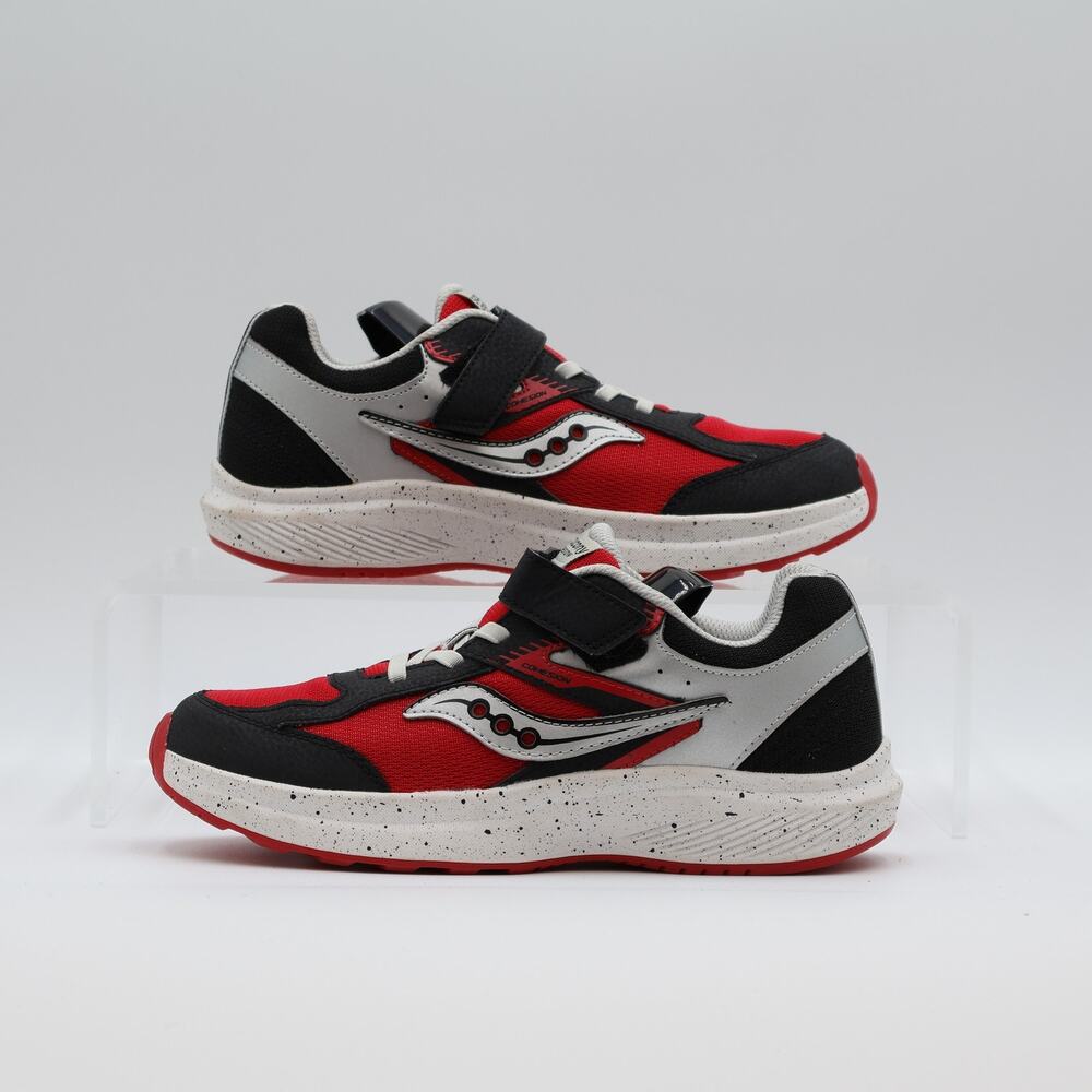 Saucony Cohesion Running Men's Sneakers Size 5 (Women 6.5) Red Black